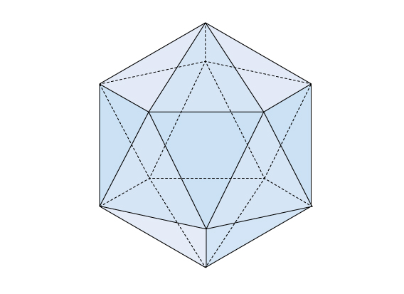 綺麗に立体を描けますか 教師も必見 正二十面体の作図のコツ 算数星人の中学受験お役立ち情報