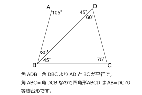 第256問 四角形と対角線 図形ドリル 第256問 四角形と対角線 算数星人のweb問題集 中学受験算数の問題に挑戦